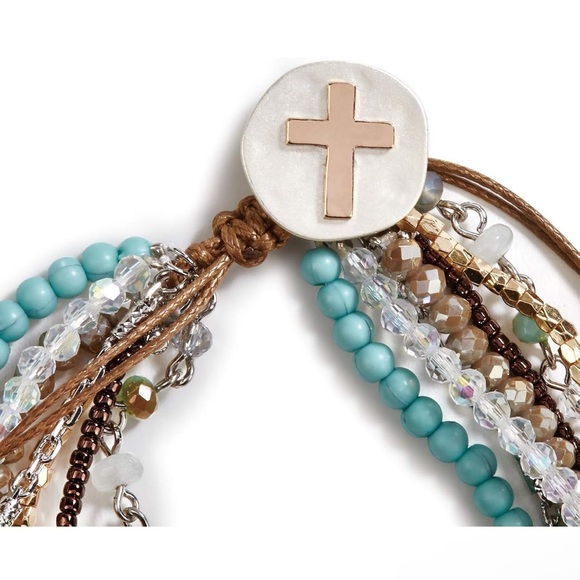 Demdaco - Prayer Bracelet - Gray